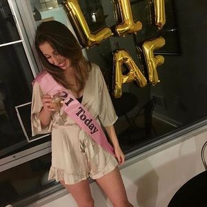 Cotton Candy LA Silky Romper